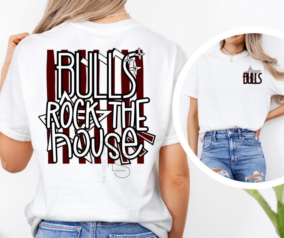 Bulls Rock The House Custom Exclusive T-Shirt 