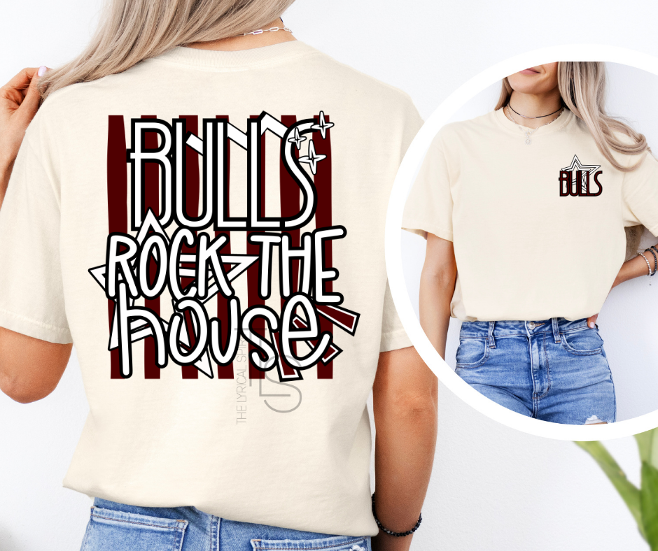 Bulls Rock The House Custom Exclusive T-Shirt 