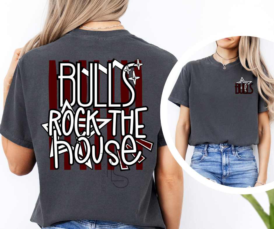 Bulls Rock The House Custom Exclusive T-Shirt 