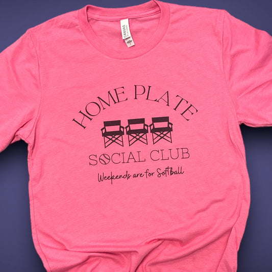 Home Plate Softball Club T-Shirt