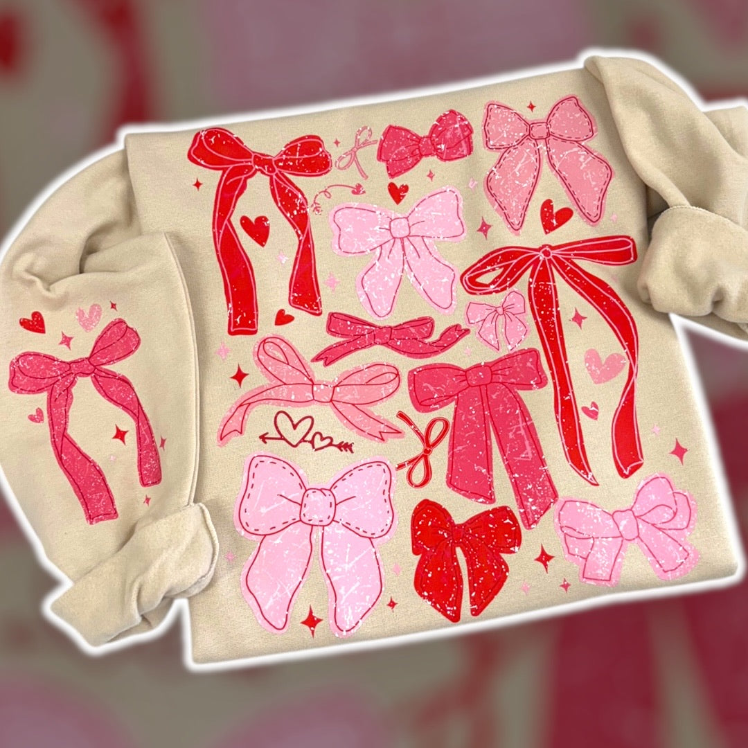 Bows & Hearts Sweatshirt