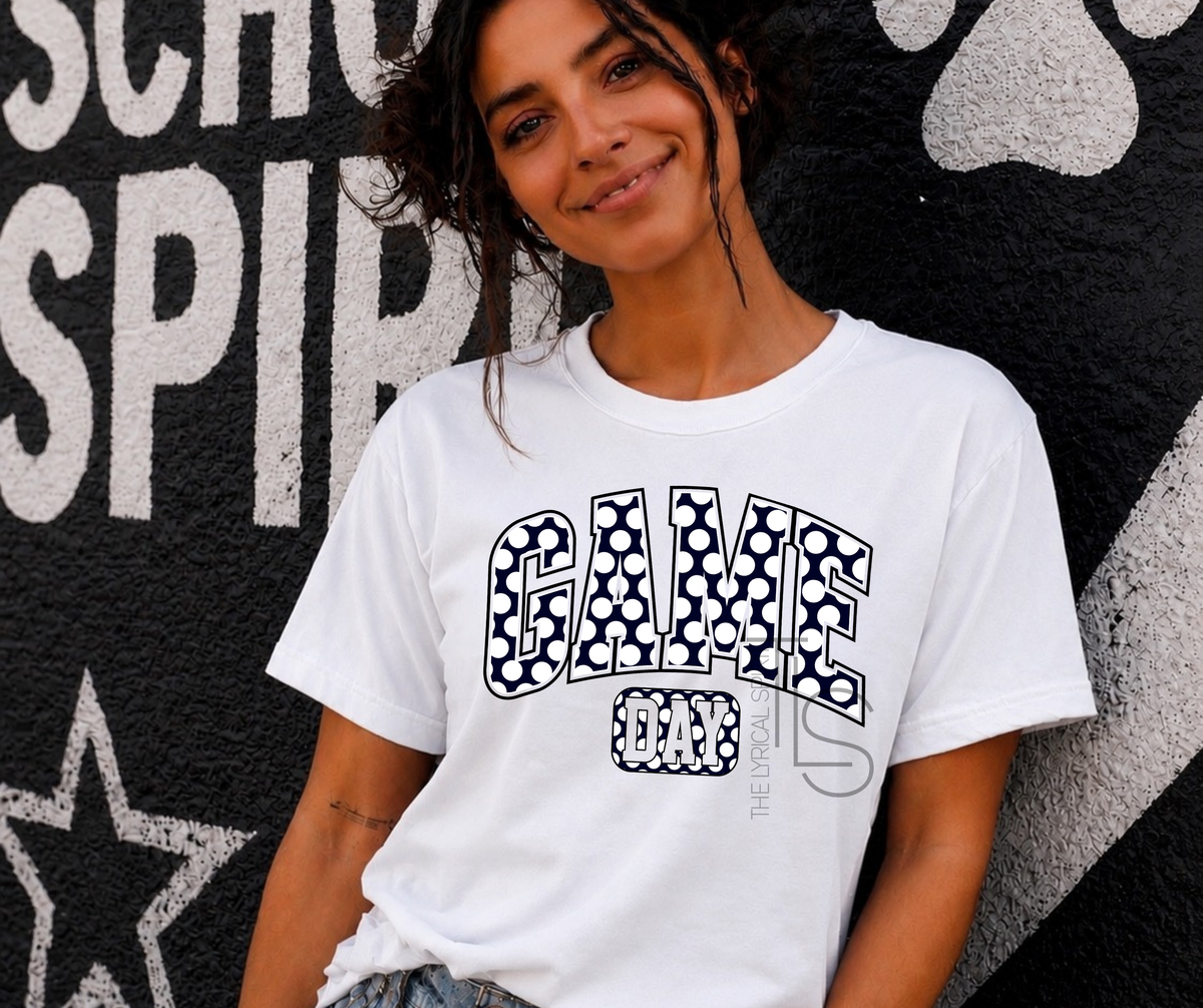 Game Day Polka Dot Spirit T-Shirt