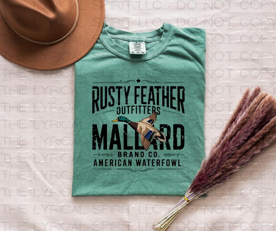 Rusty Feather Mallard T-Shirt
