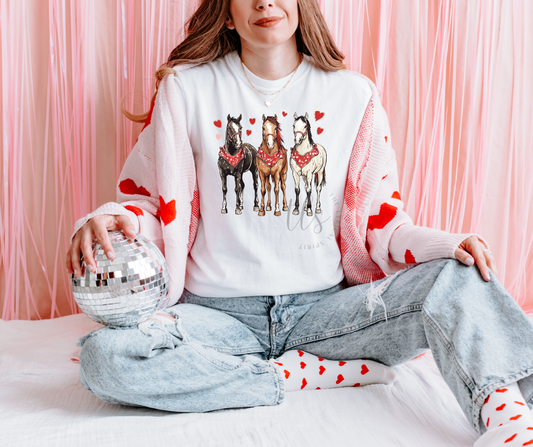 Valentine's Horse T-Shirt