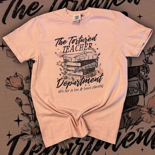 The Tortured Teacher Departments T-Shirt