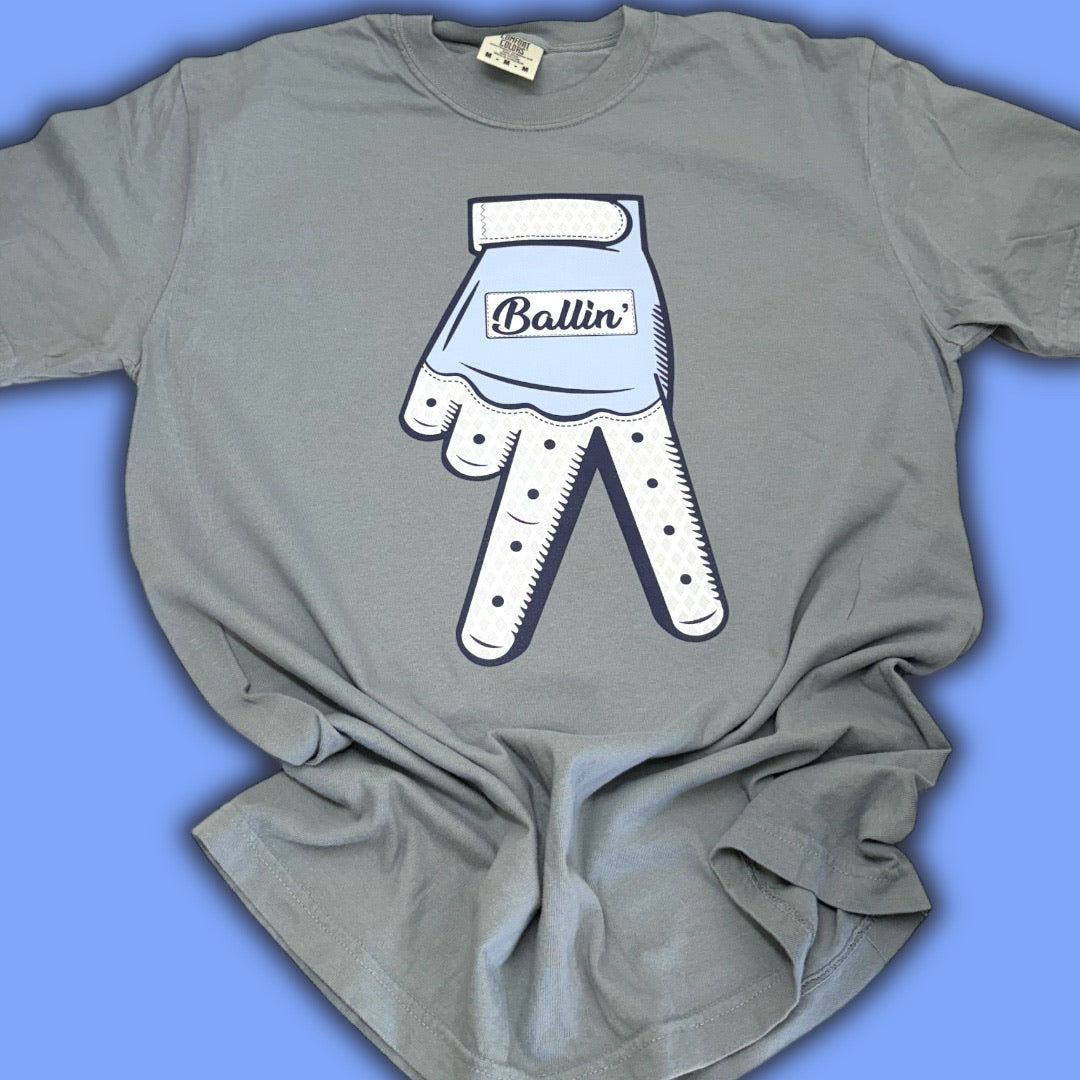 Ballin’ Glove 2 Down Light Blue T-Shirt