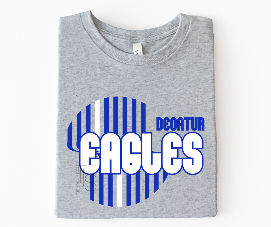 Eagles Blue Stripe Circle Exclusive T-Shirt