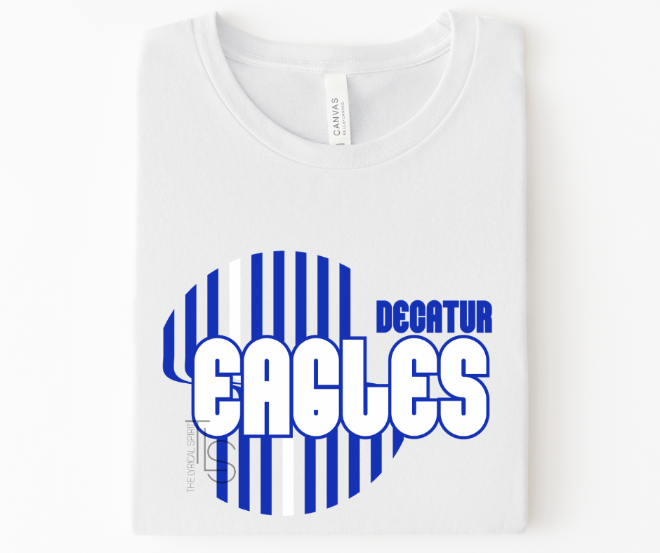 Eagles Blue Stripe Circle Exclusive T-Shirt