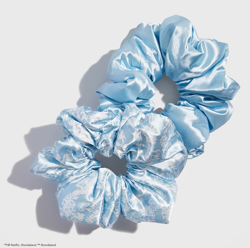 Kitsch X Bridgerton Satin Pillow Scrunchies
