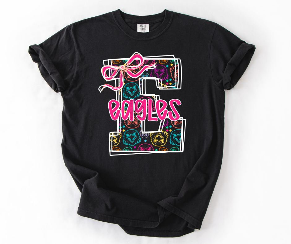 Eagles E Neon Mascot Exclusive T-Shirt