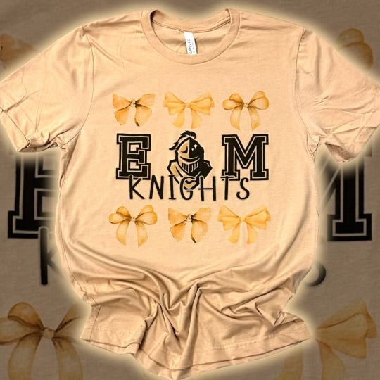 Knights Bow Coquette Exclusive Design T-Shirt