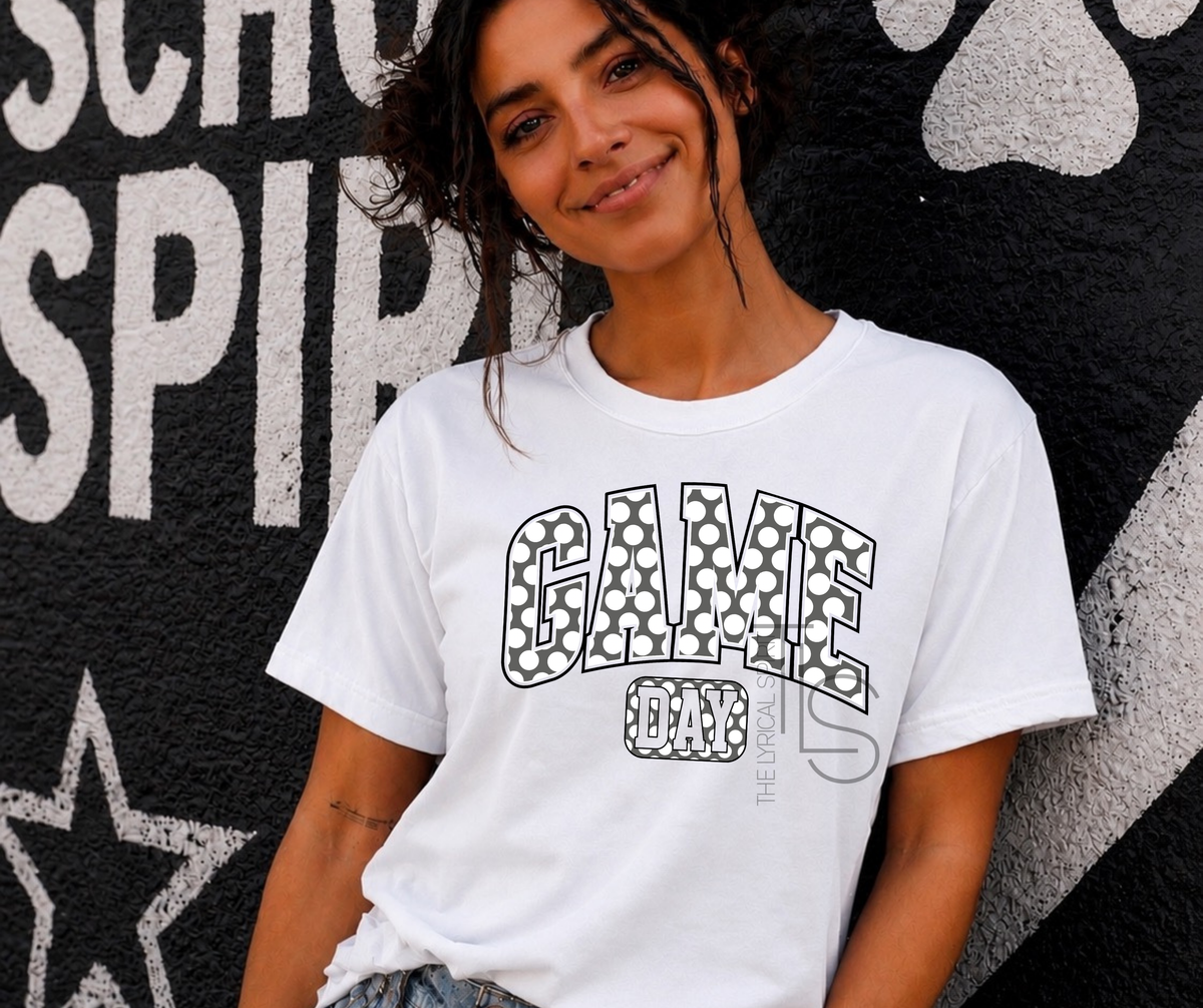 Game Day Polka Dot Spirit T-Shirt