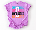 Greyhounds Distressed Neon Spirit Exclusive T-Shirt