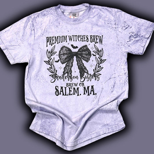 Witches Brew Salem, MA Marble T-Shirt