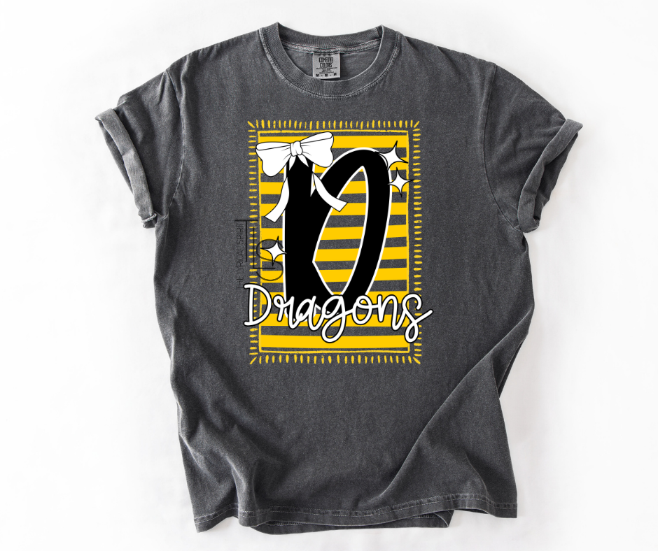 Dragons Yellow Stripe Exclusive T-Shirt