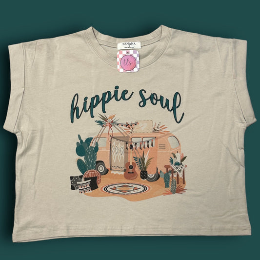 Hippie Soul Crop T-Shirt