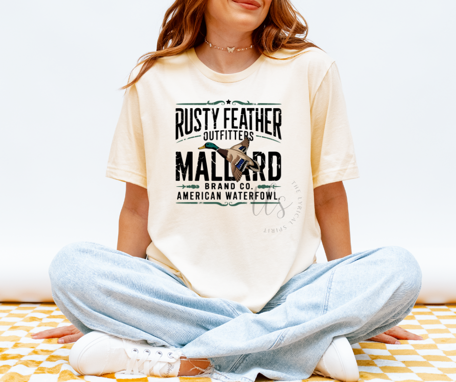Rusty Feather Mallard T-Shirt