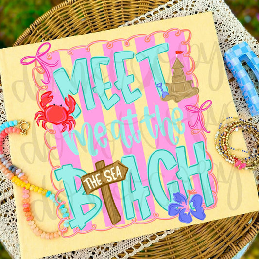Meet me at the Beach T-Shirt
