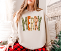 Merry Christmas Patterns Sweatshirt