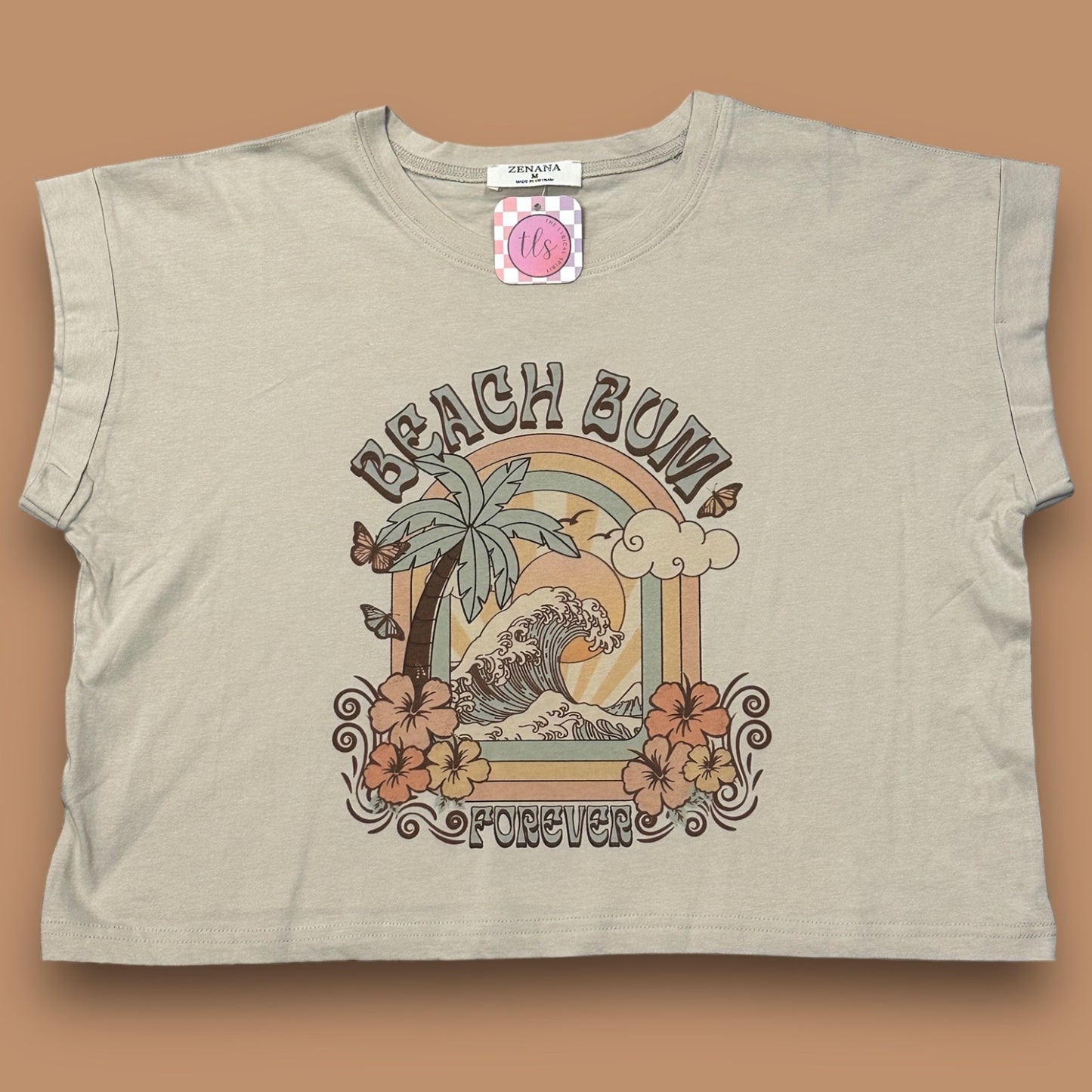 Beach Bum Crop T-Shirt