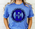Go Fight Win Eagles Circle Exclusive T-Shirt