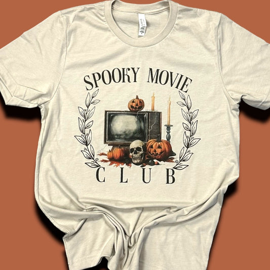 Spooky Movie Club Halloween T-Shirt