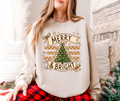 Merry & Bright Christmas Tree T-Shirt/Sweatshirt