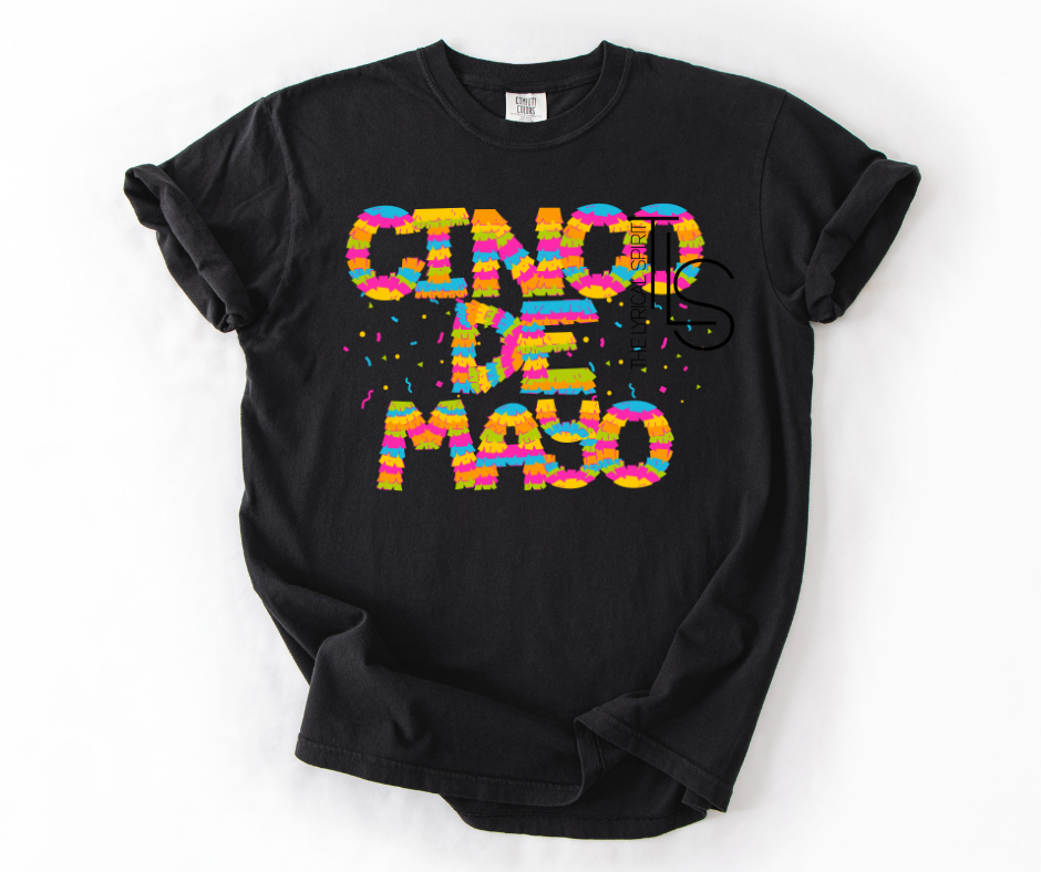 Cinco De Mayo Piñata Custom Exclusive T-Shirt