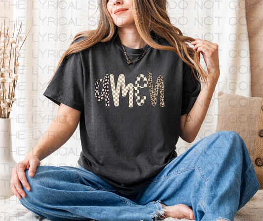 Amen Neutral Patterns T-Shirt