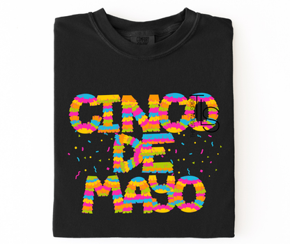 Cinco De Mayo Piñata Custom Exclusive T-Shirt