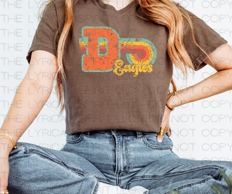 Retro Decatur Eagles Custom Exclusive T-Shirt