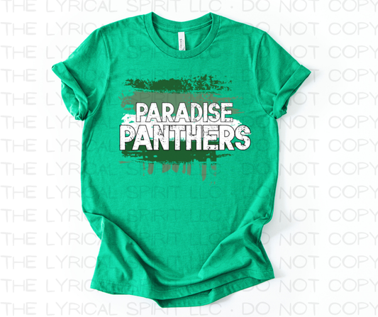 Paradise Panthers Paint School Spirit T-Shirt