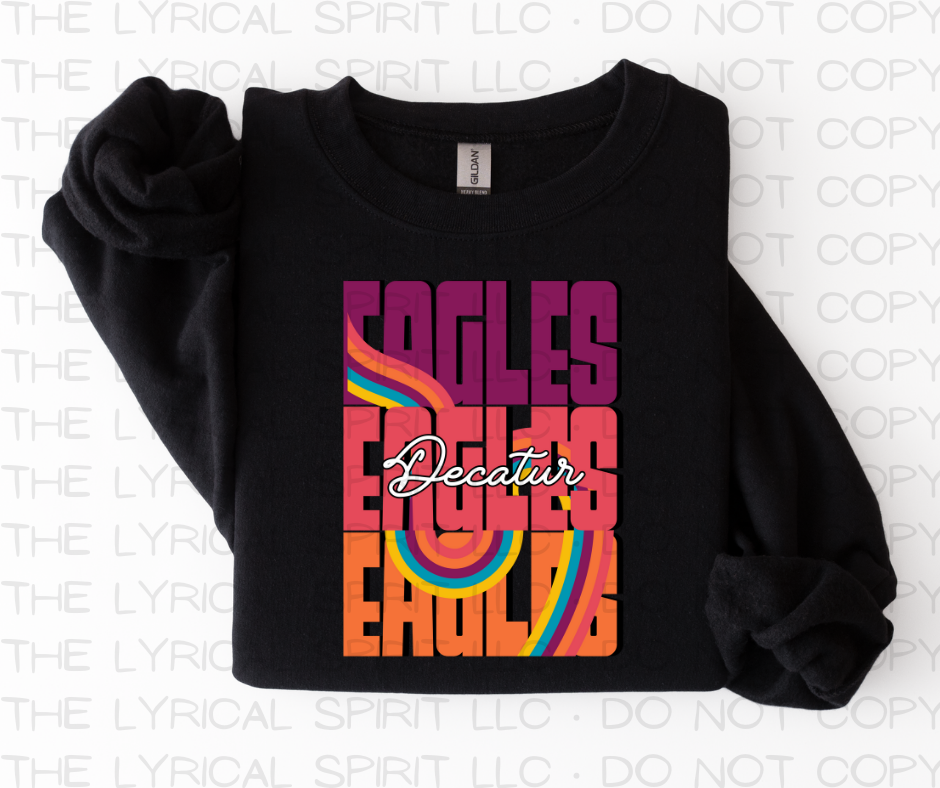 Retro Eagles Custom Exclusive Sweatshirt