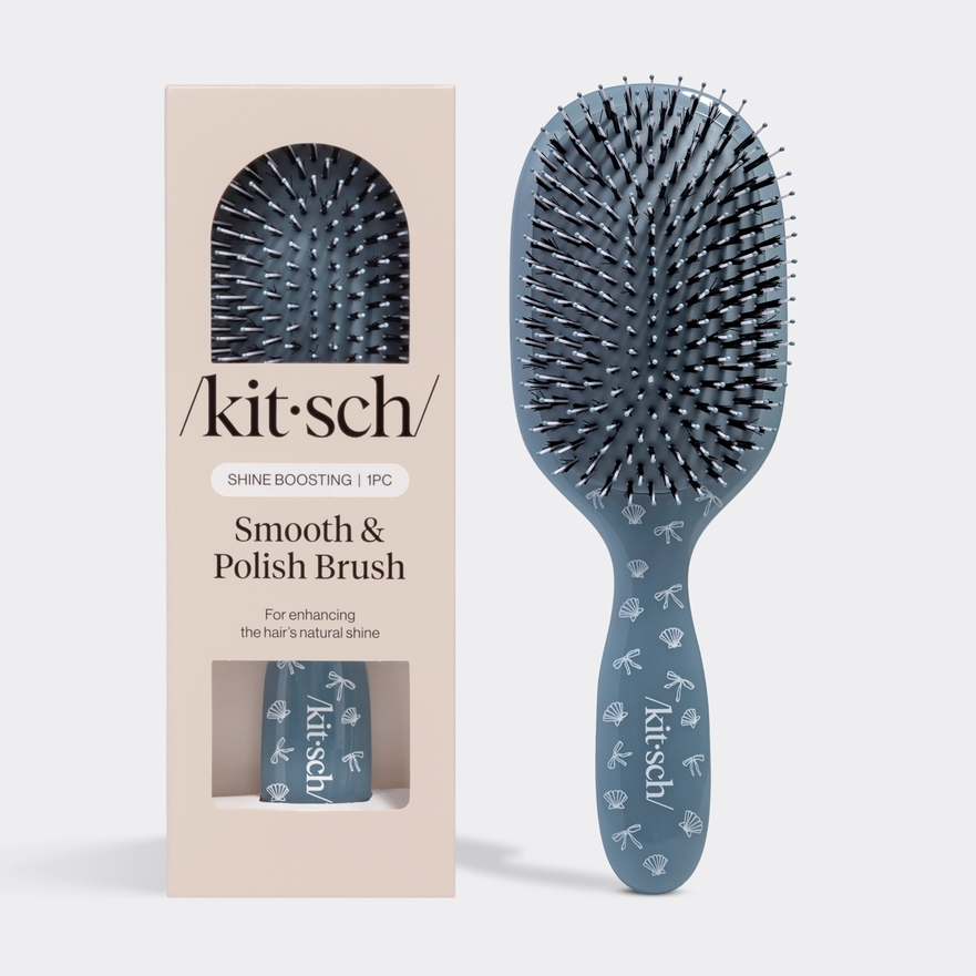 Smooth & Polish Brush - Coastal Blue Print