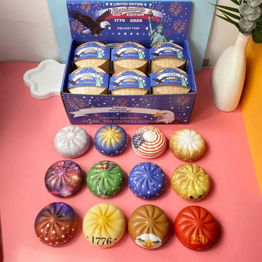 America USA Dumpling Squishy Mystery