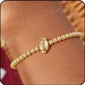 Game Day Football Chain Bracelet