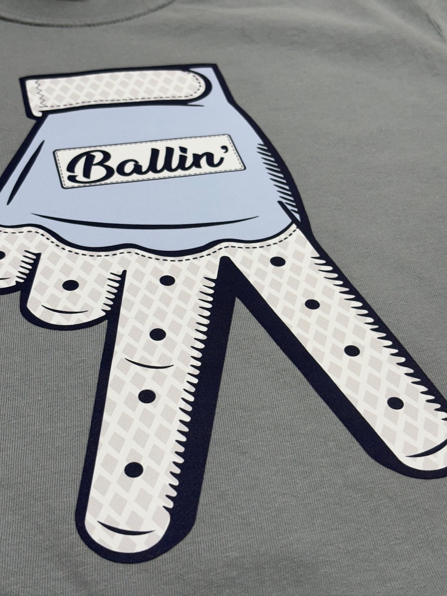 Ballin’ Glove 2 Down Light Blue T-Shirt