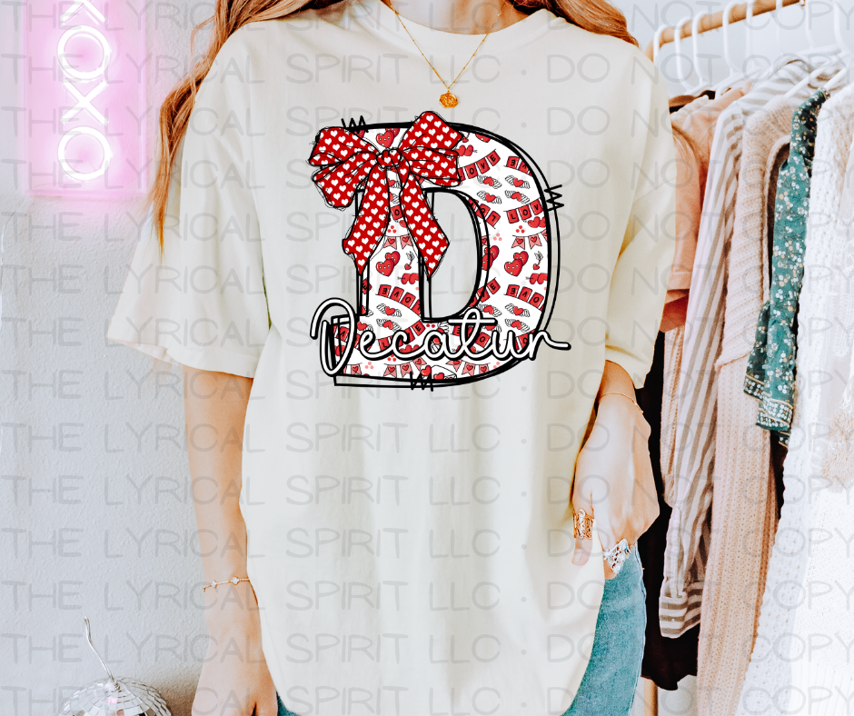 Exclusive Valentine's Decatur Eagles T-Shirt