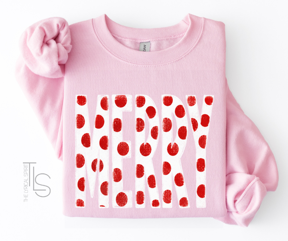 Merry Polka Dots T-Shirt/Sweatshirt