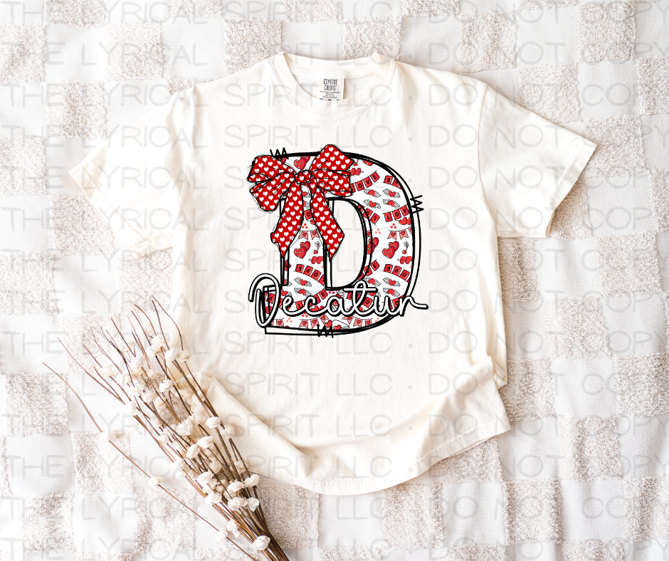 Exclusive Valentine's Decatur Eagles T-Shirt