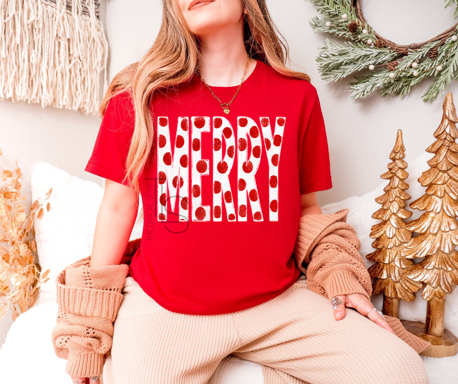 Merry Polka Dots T-Shirt/Sweatshirt