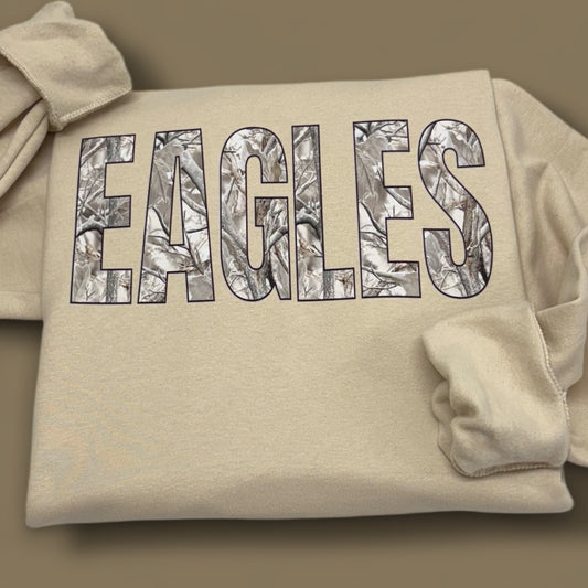 Eagles Camo Crewneck Sweatshirt
