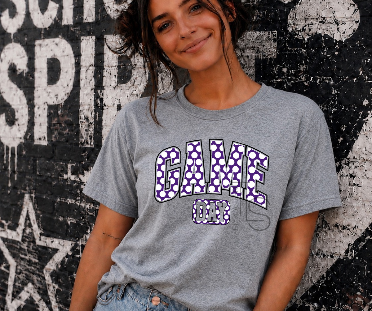 Game Day Polka Dot Spirit T-Shirt