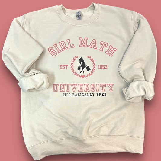 Girl Math Sweatshirt