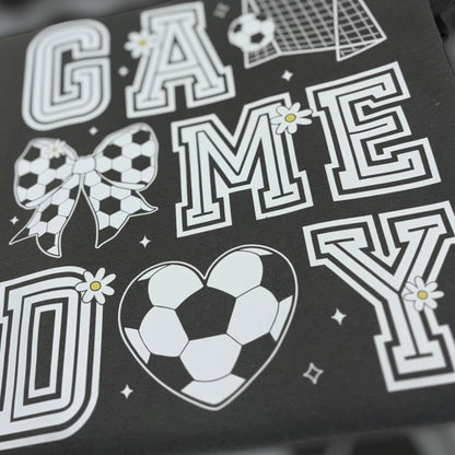 Soccer Game Day Charcoal Sweatshirt