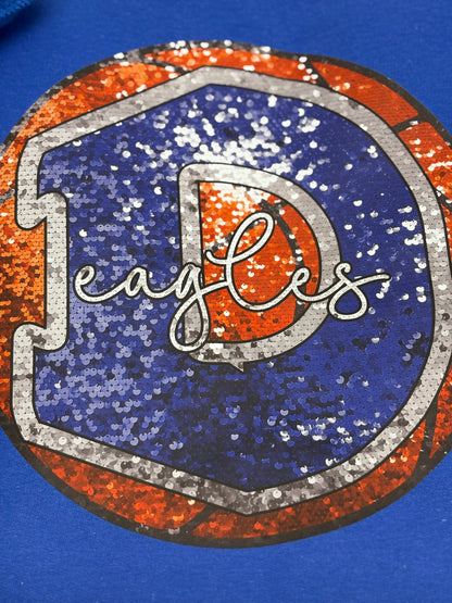 Exclusive Design Decatur Eagles Basketball Sweatshirt