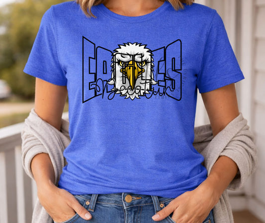 Decatur Eagles Mascot Custom Exclusive T-Shirt