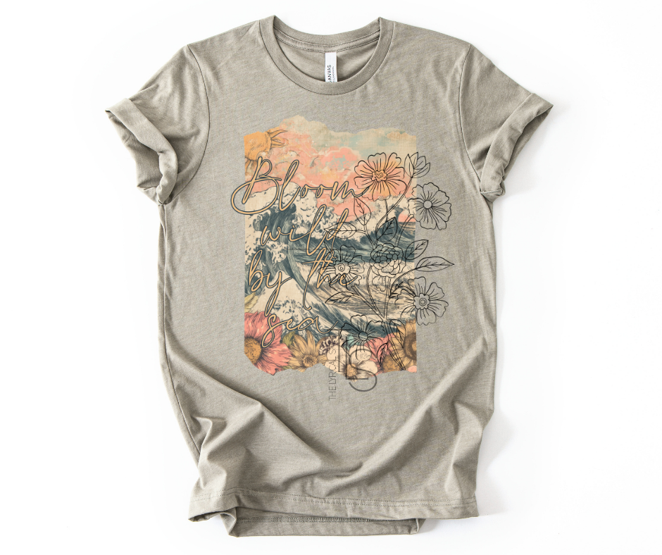 Bloom Wild By The Sea Custom Exclusive T-Shirt