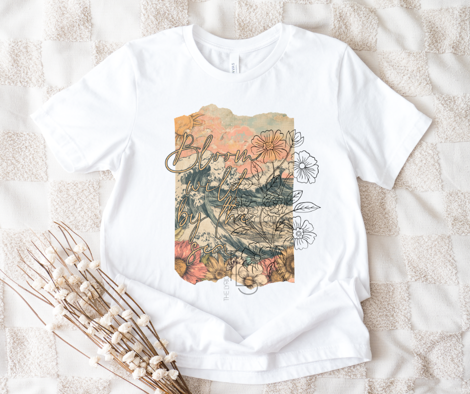 Bloom Wild By The Sea Custom Exclusive T-Shirt