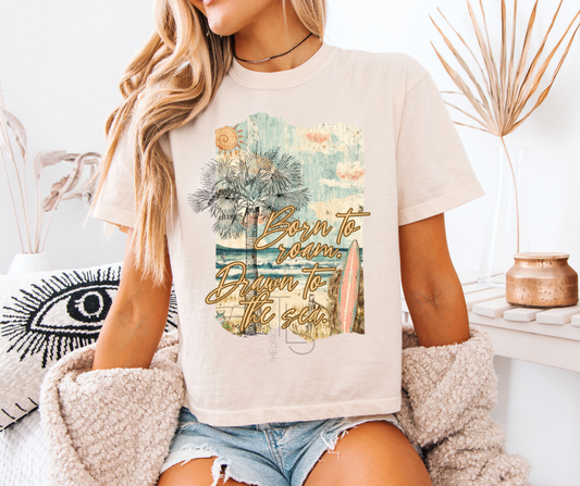 Born To Roam Custom Exclusive Boxy T-Shirt